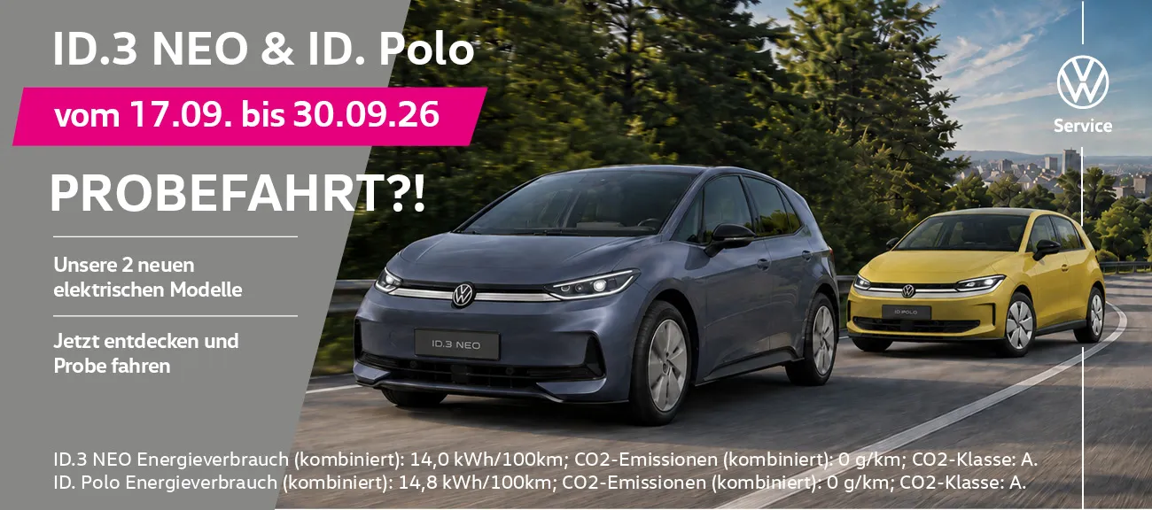 ID3 NEO und IDPolo Probefahrt
