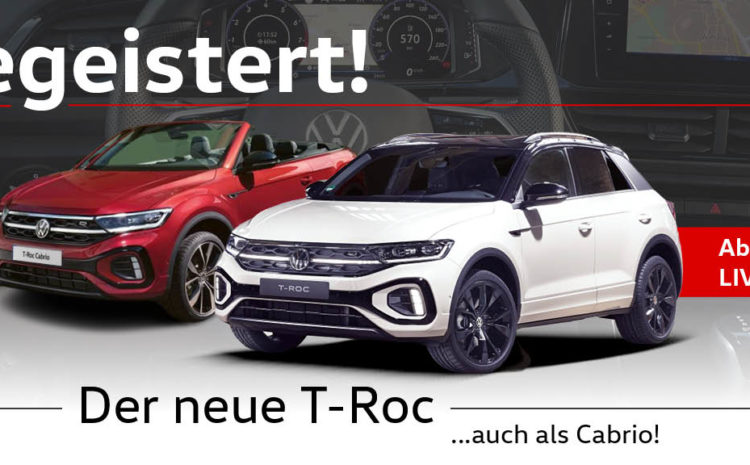  Der neue T-Roc & T-Roc Cabriolet