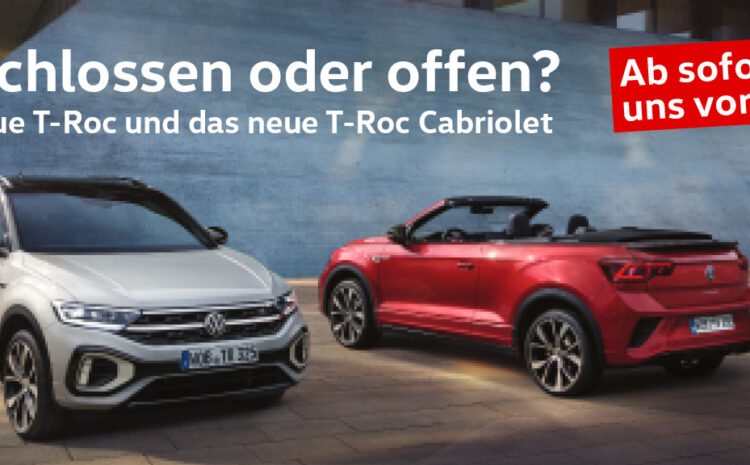  Der neue T-Roc & T-Roc Cabriolet