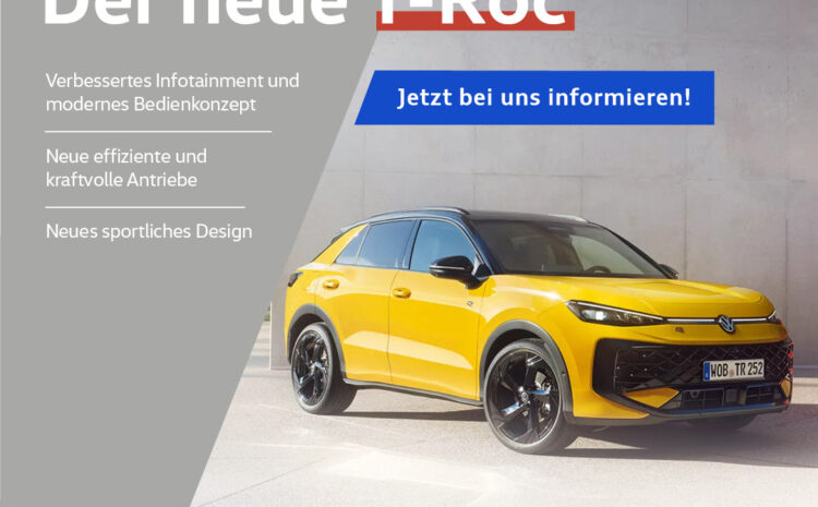  Der neue VW T-Roc – Jetzt informieren
