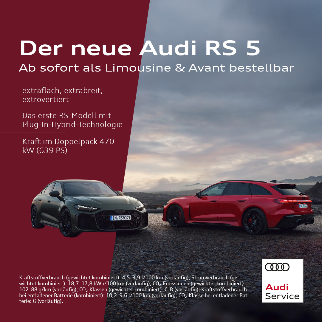 BEITRAGSBILD der neue Audi RS5