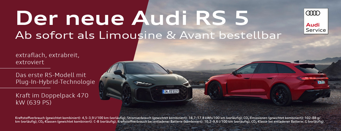 HEADER DESKTOP neuer Audi RS5